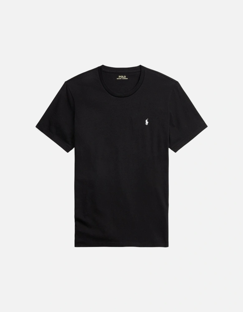 Ralph Lauren Cotton Jersey Sleep Shirt - Black