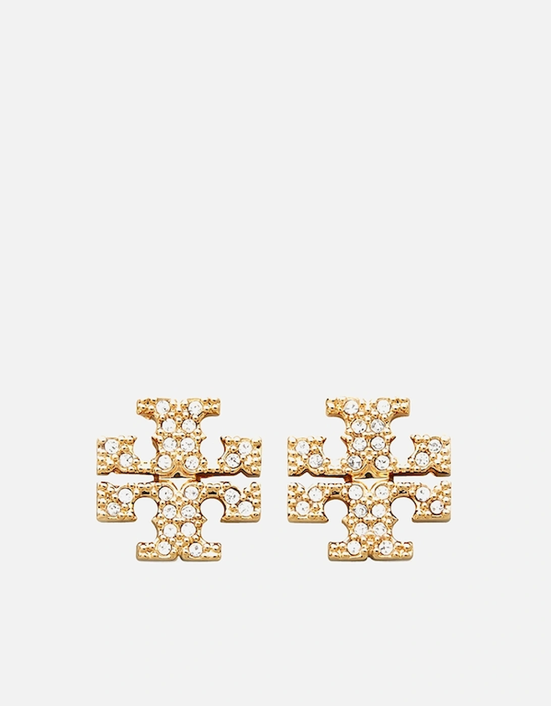 Women's Kira Pave Stud Earrings - Tory Gold, 2 of 1