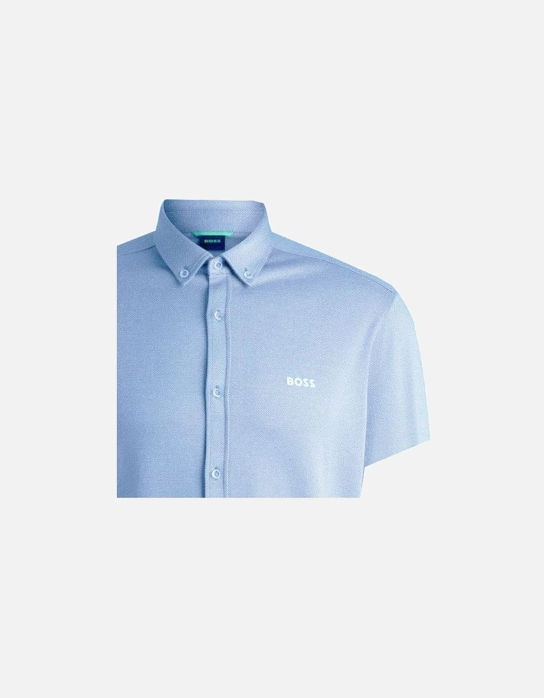 Blue Motion Short Sleeved Shirt