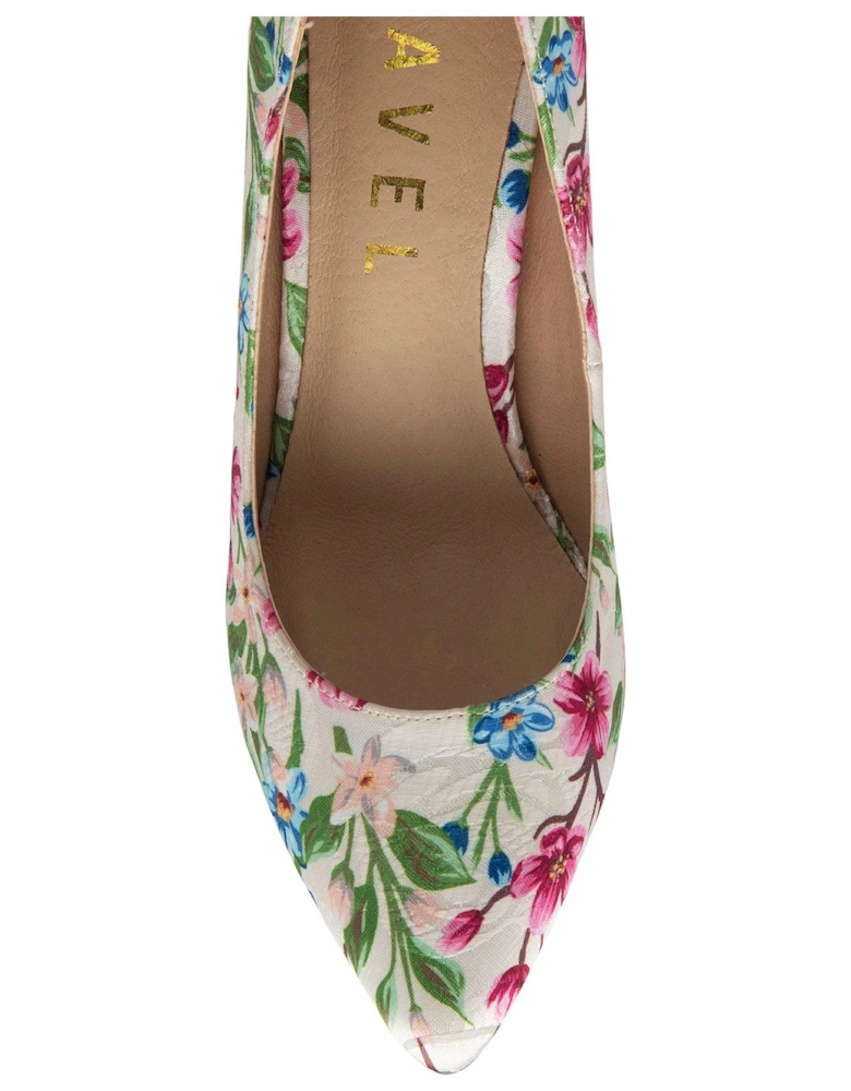 Edson Heeled Shoes - Pink Floral