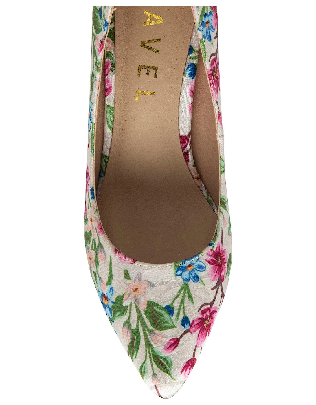 Edson Heeled Shoes - Pink Floral