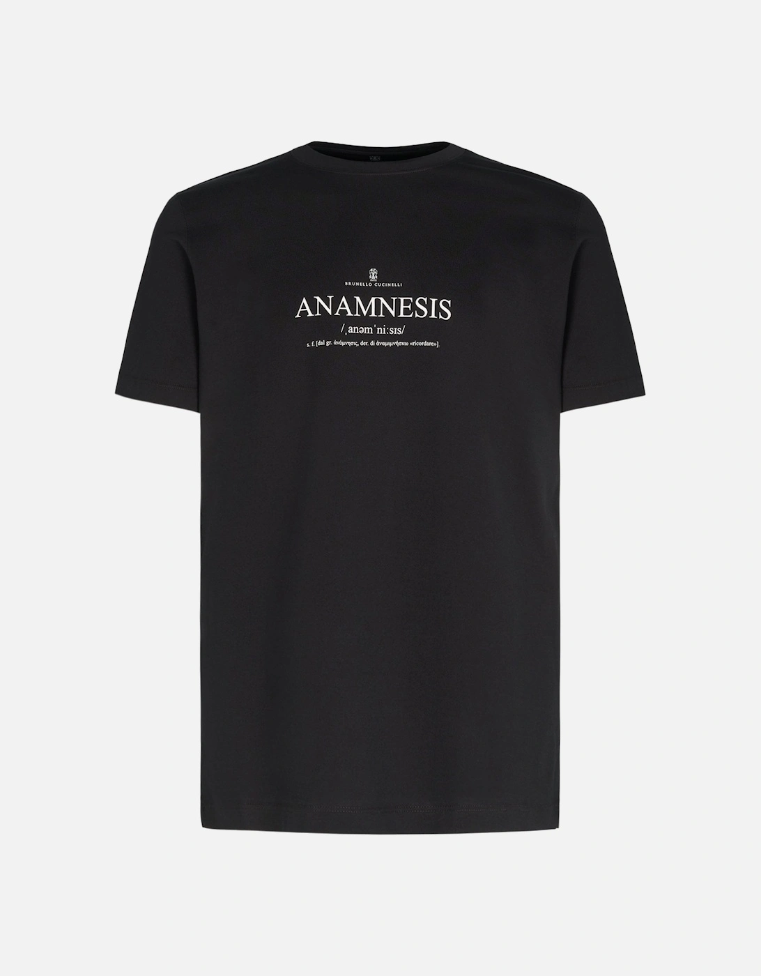 Anamnesis Text T-shirt Black, 2 of 1
