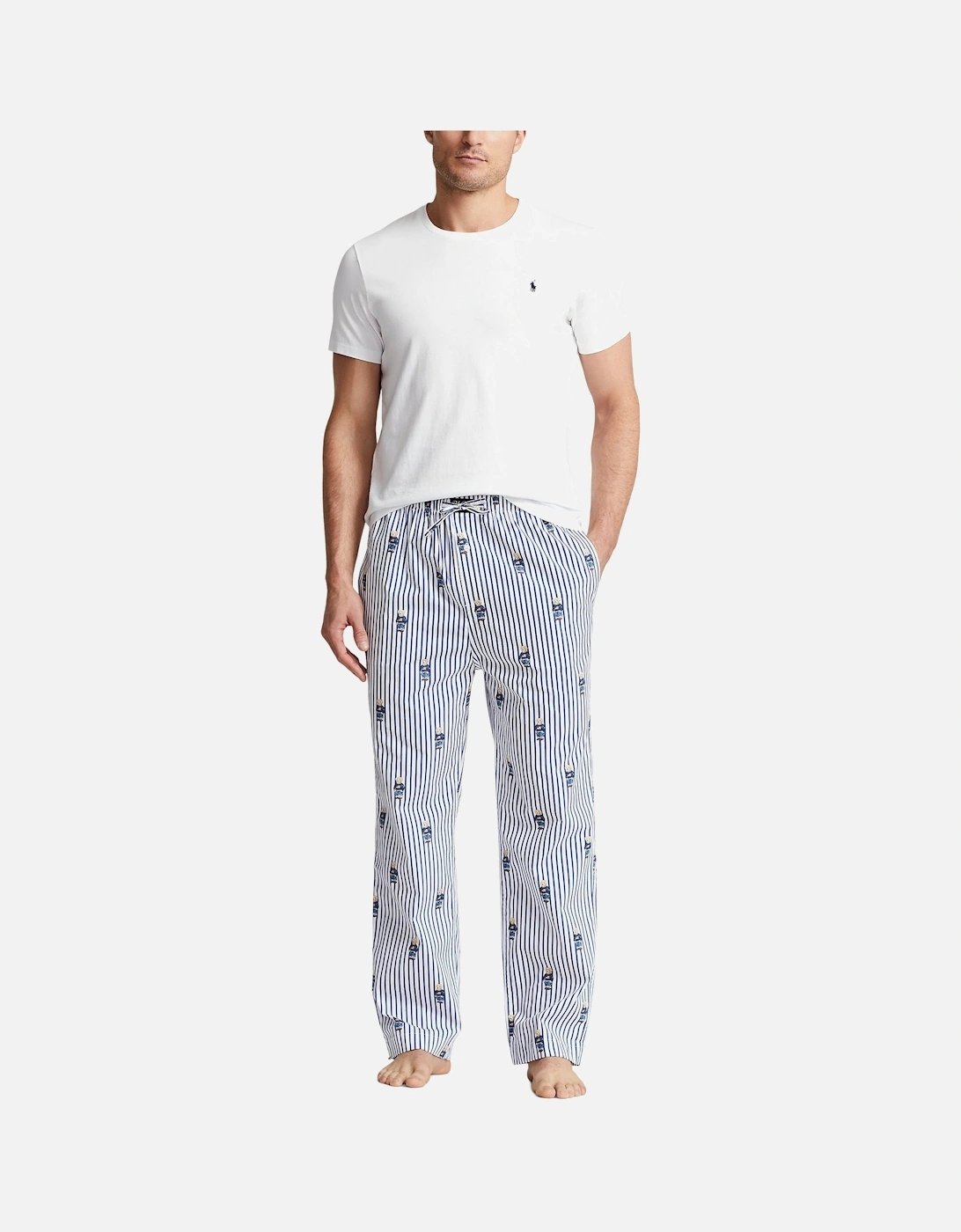 Ralph Lauren Cotton Jersey Sleep Shirt - White