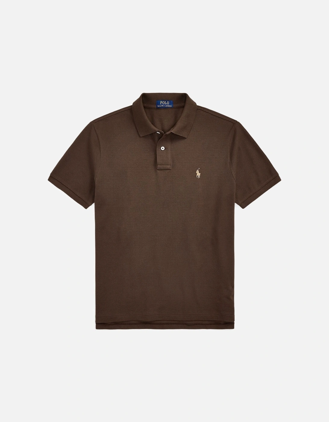 Ralph Lauren Iconic mesh Polo Shirt - Nutmeg Brown, 3 of 2