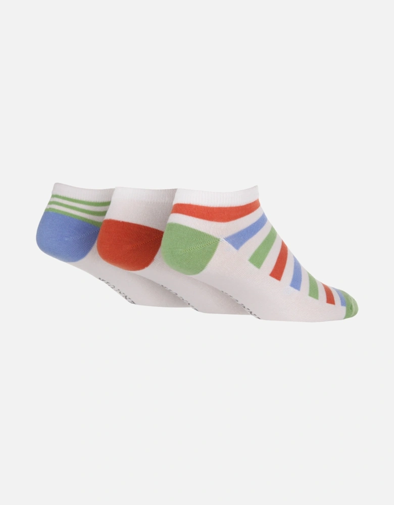 3 PAIR MENS BAMBOO TRAINER SOCKS