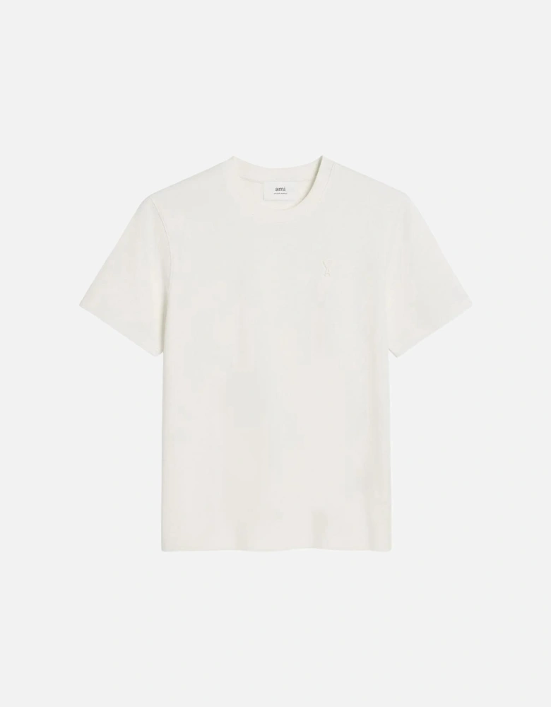 Embossed Logo T Shirt Off White