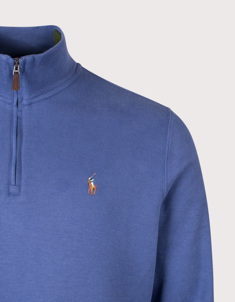 Estate-Rib Quarter Zip Knit