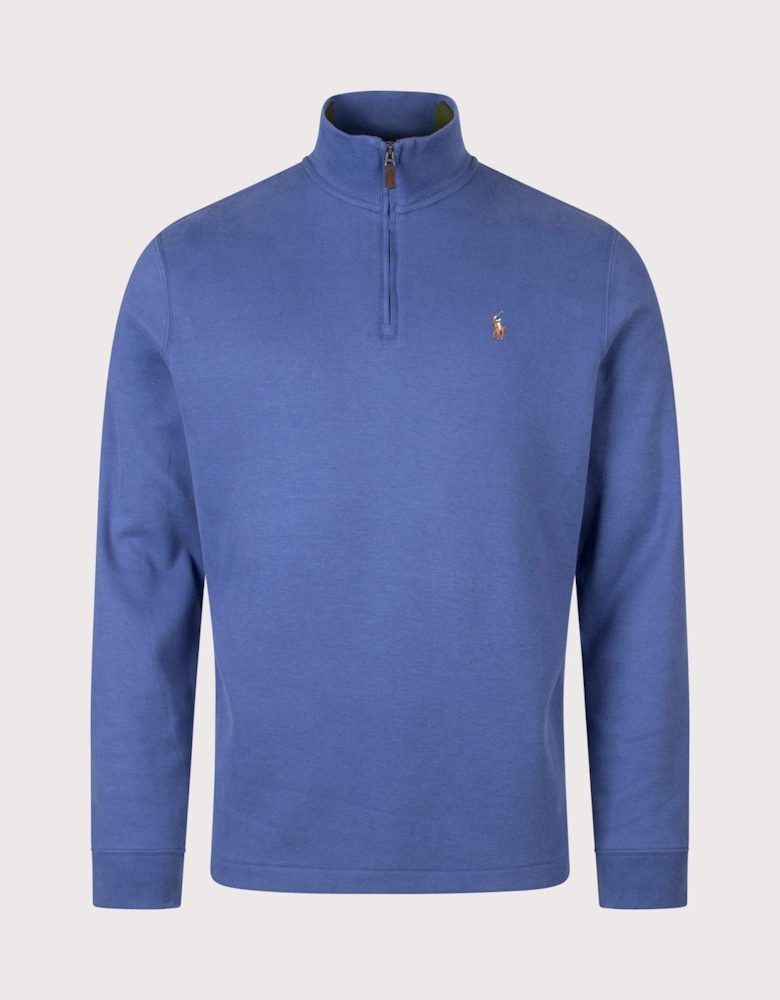 Estate-Rib Quarter Zip Knit