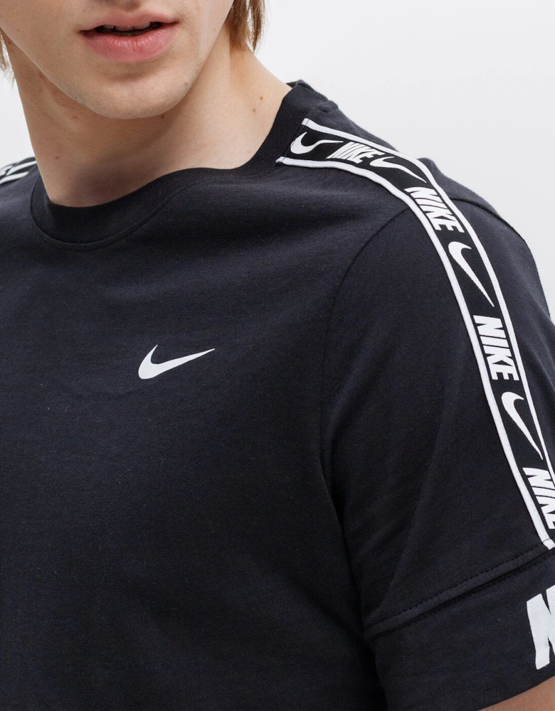 NSW Repeat Tape T-Shirt Black