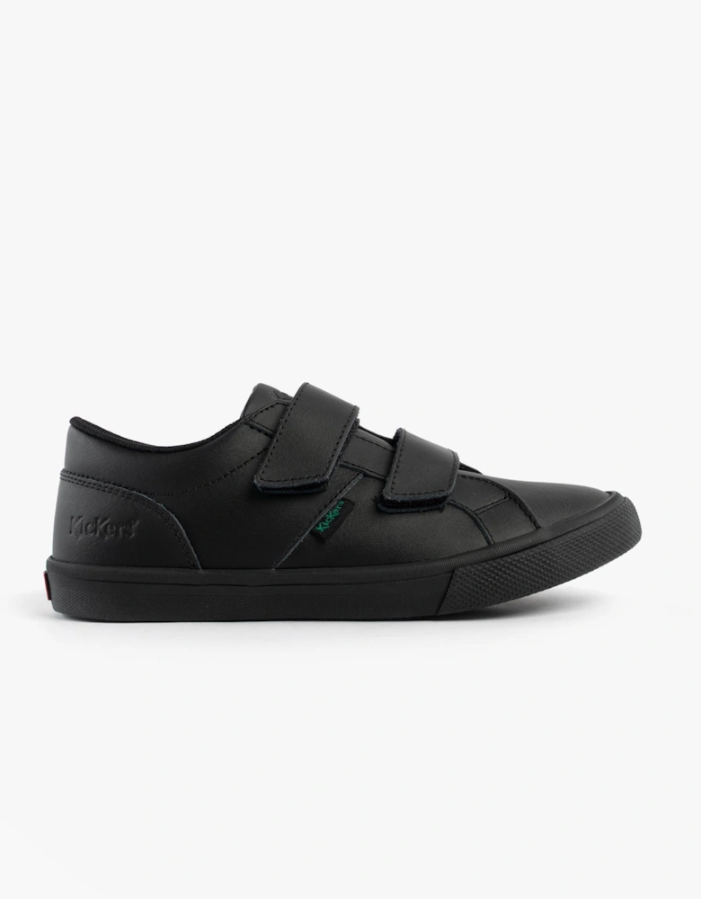 117412 KODY TWIN Unisex School Shoes Black