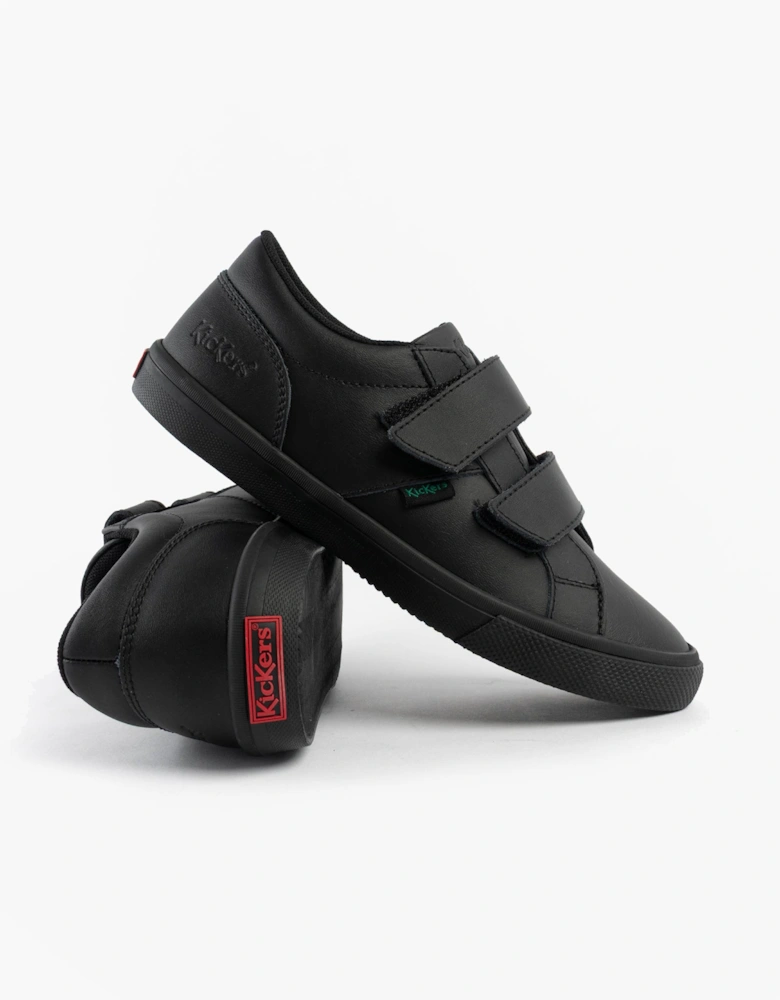 117412 KODY TWIN Unisex School Shoes Black