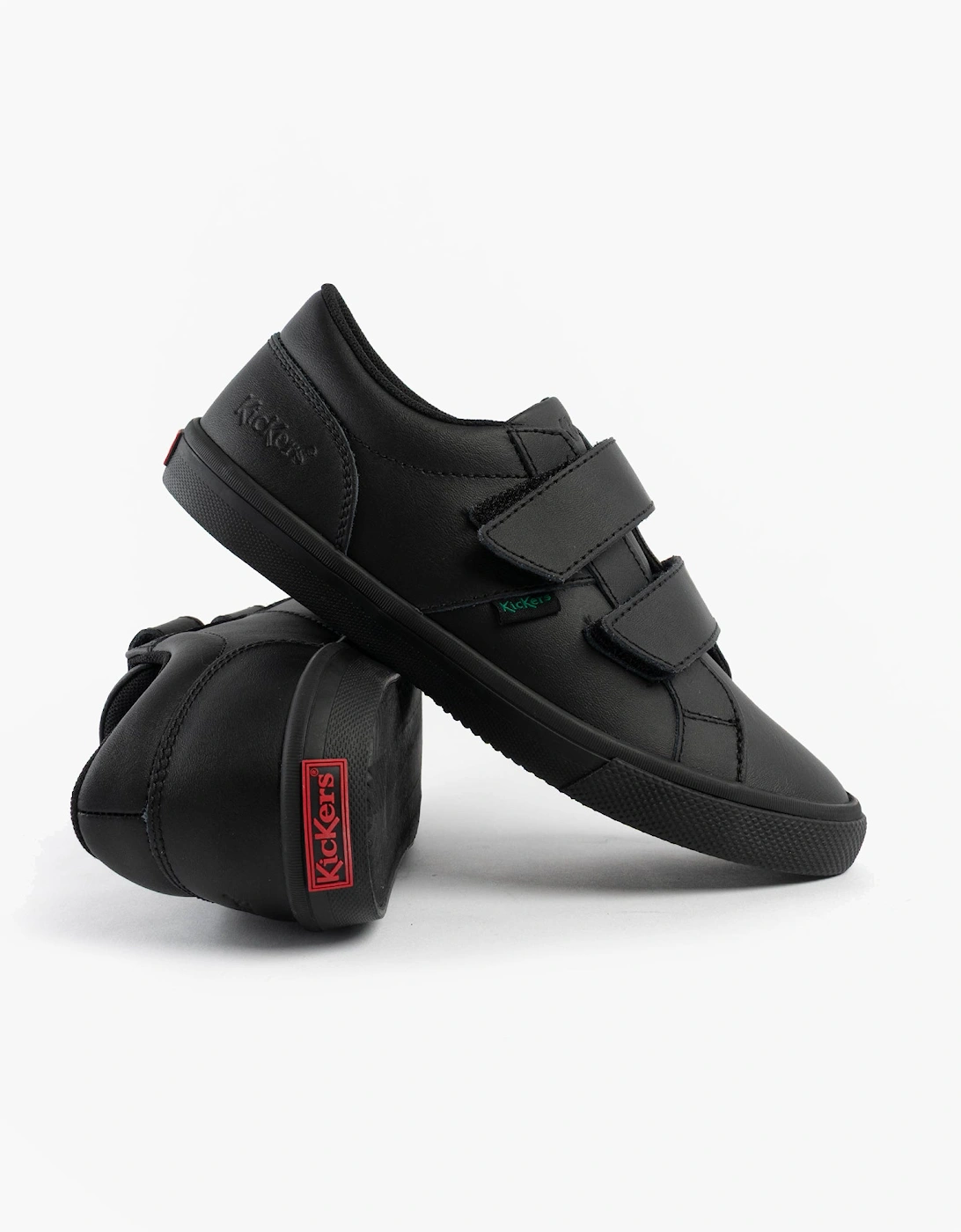 117412 KODY TWIN Unisex School Shoes Black