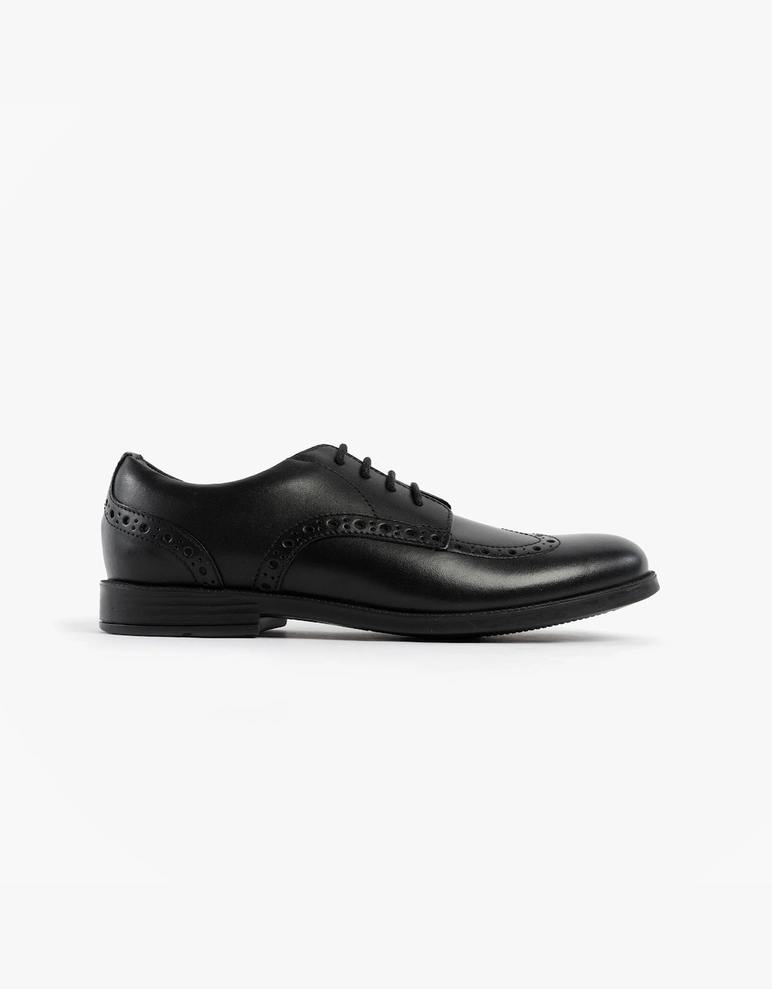 Start-Rite Unisex Black School Shoes - Size: Uk 13 Small Kids