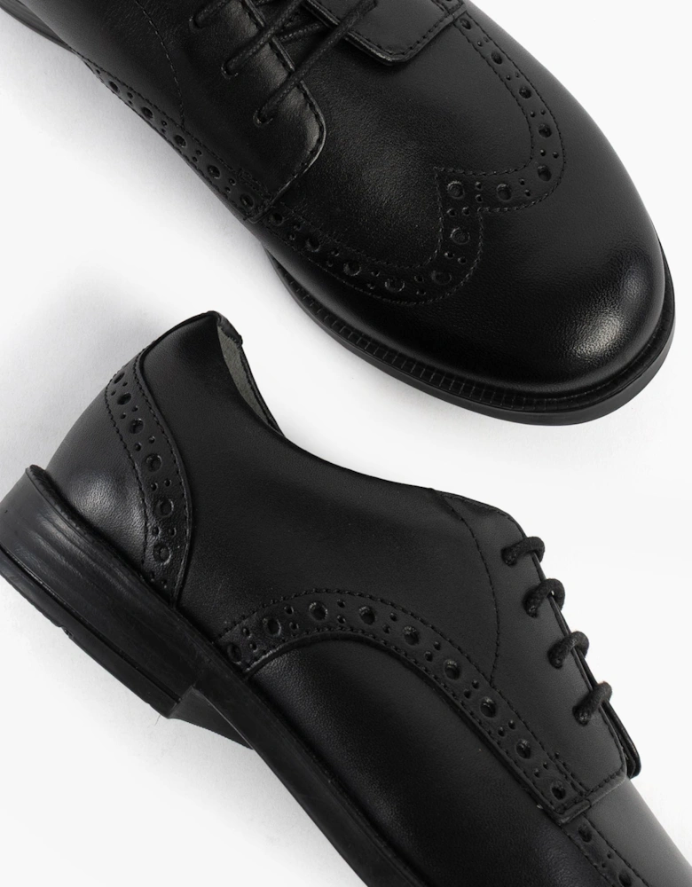 UNISEX School Shoes Black