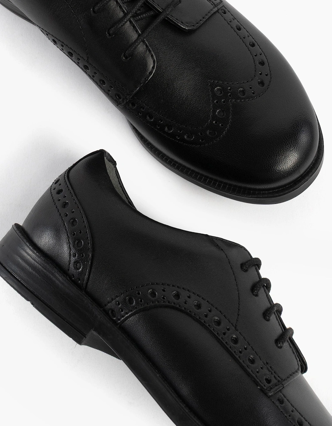 UNISEX School Shoes Black