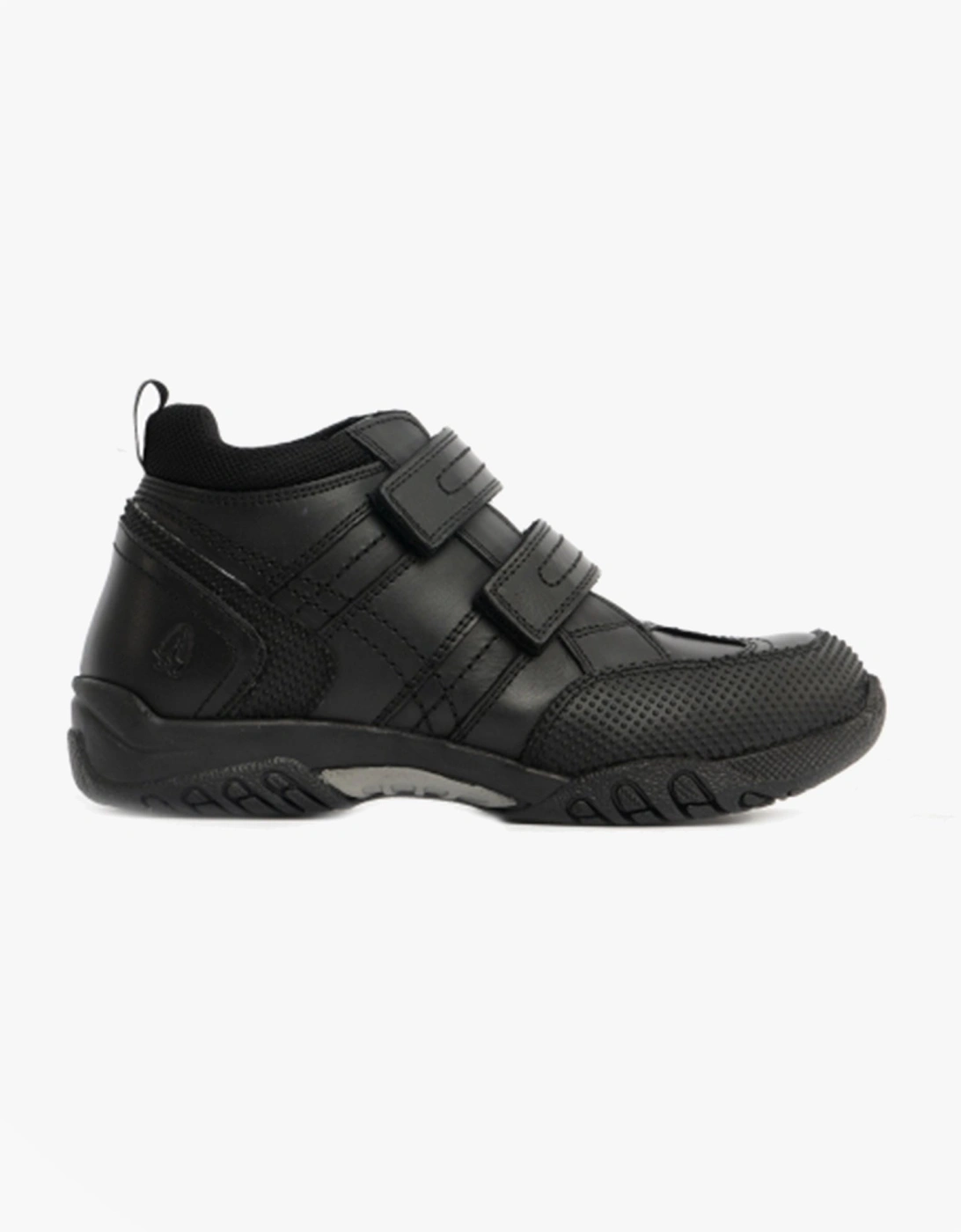 JEZZA Boys Leather School Boots Black, 5 of 4