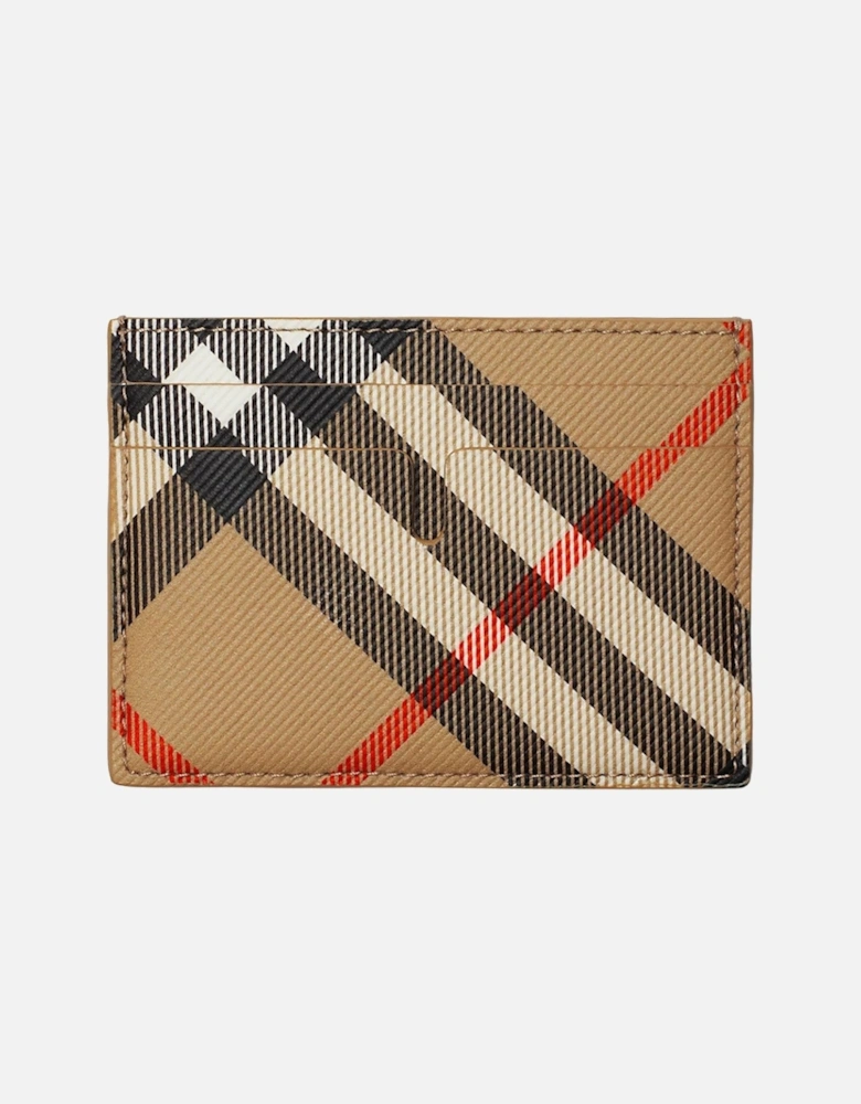 Check Card Case in Sand