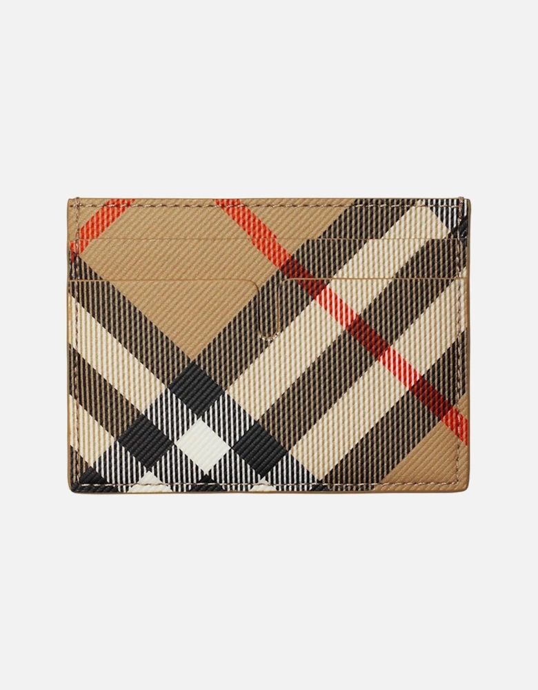 Check Card Case in Sand