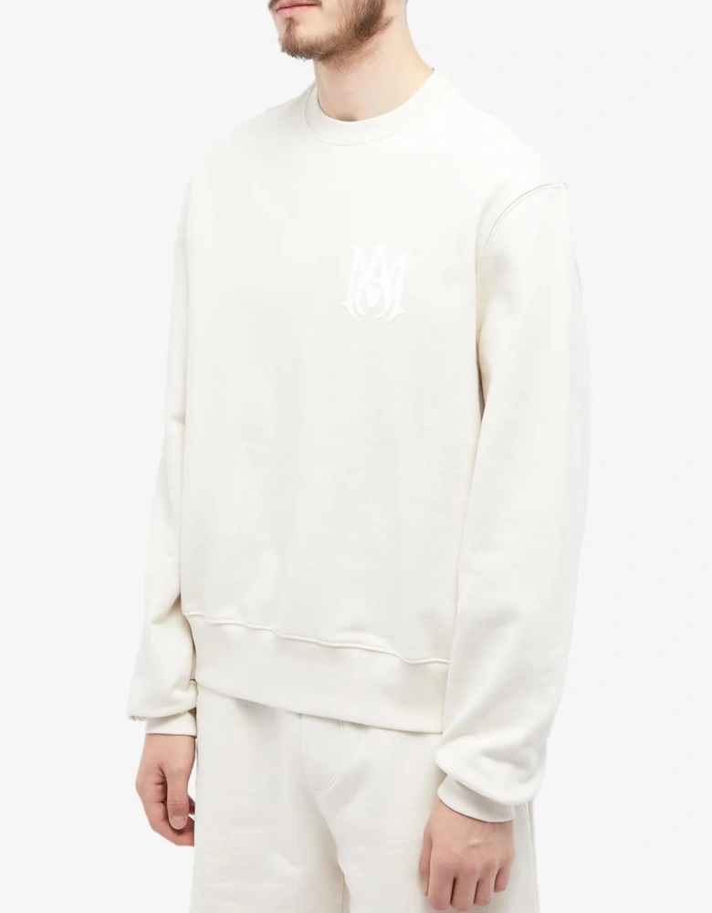 MA CORE CREW SWEATSHIRT ALABASTER