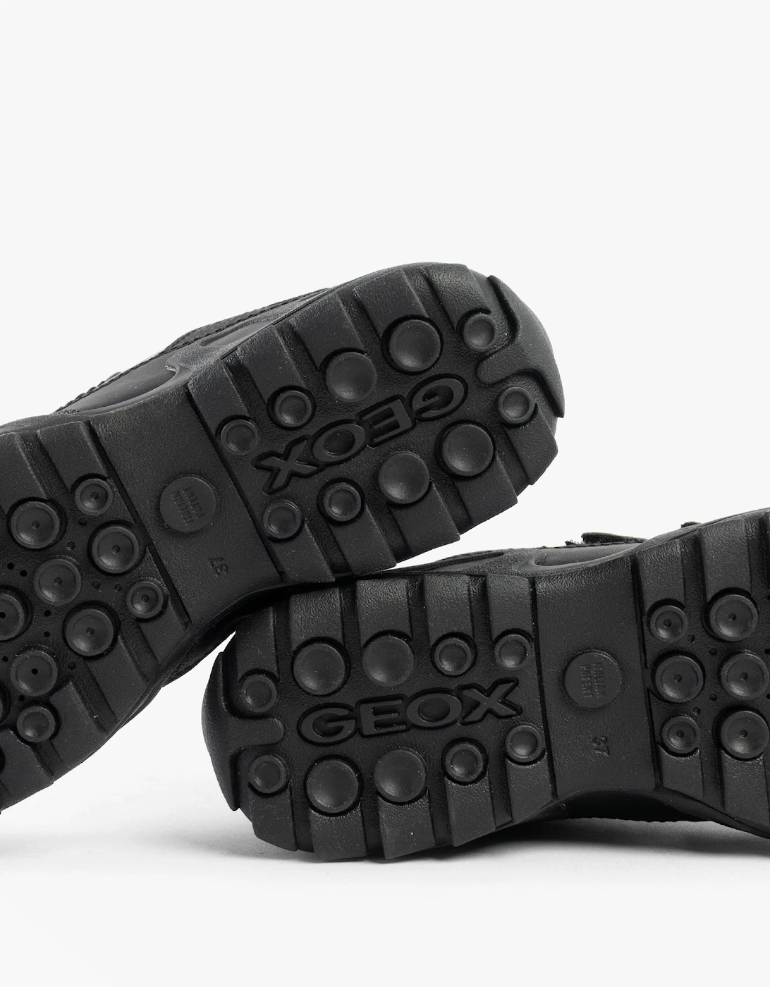 SAVAGE B Boys Waterproof School Shoes Black
