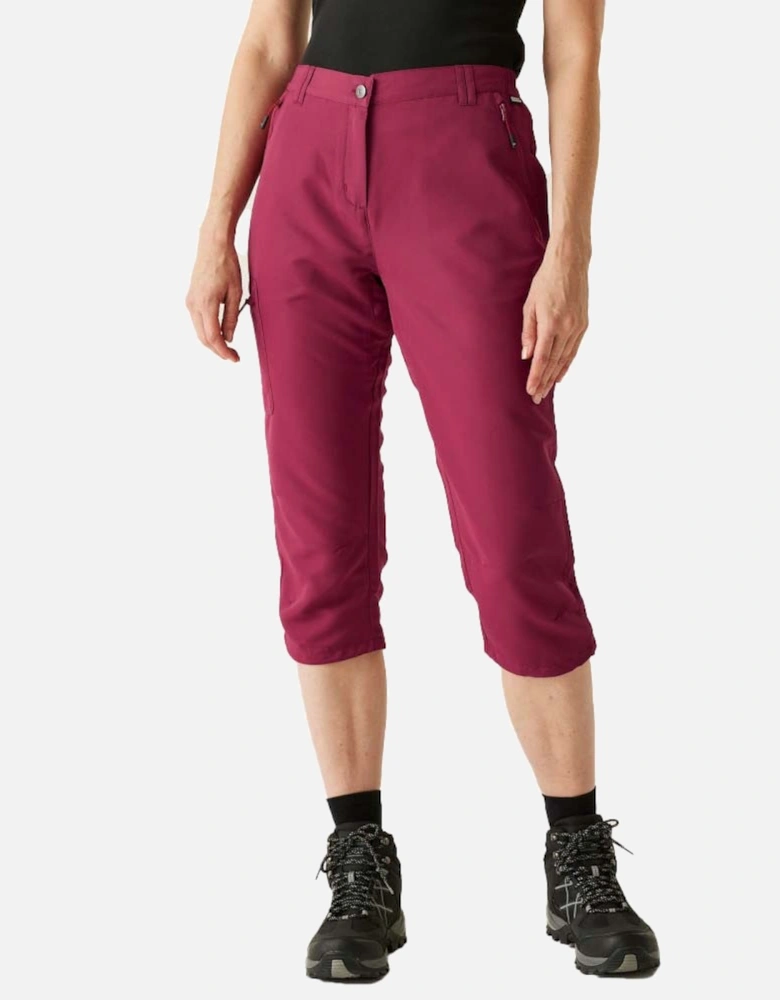Womens Chaska Capri III Lightweight Cropped Trousers