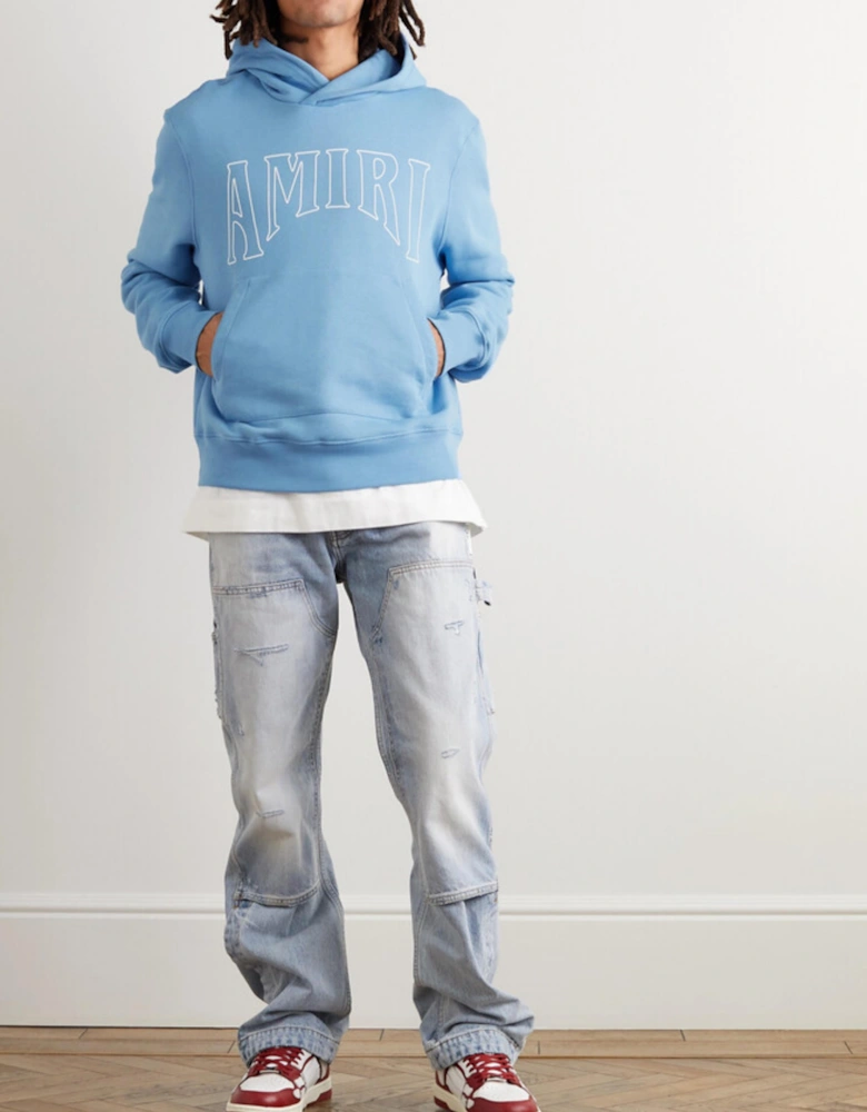 ZOLTAR LOGO HOODIE BLUE