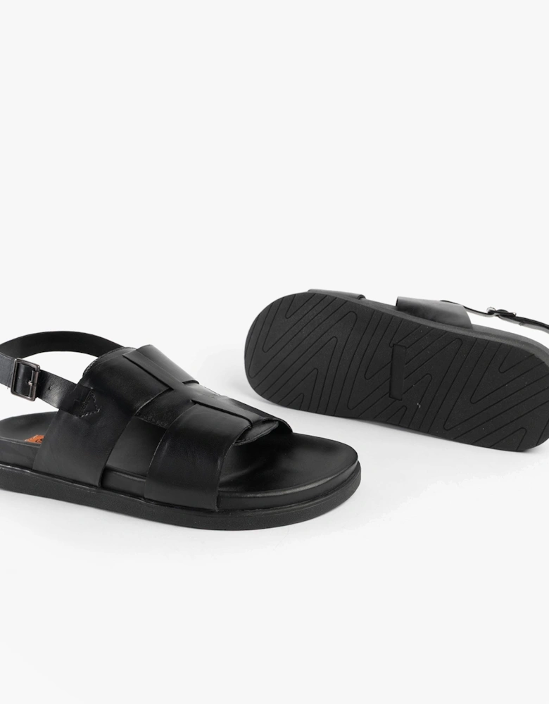 TUCSON Mens Sandals Black