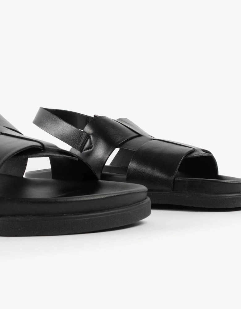 TUCSON Mens Sandals Black