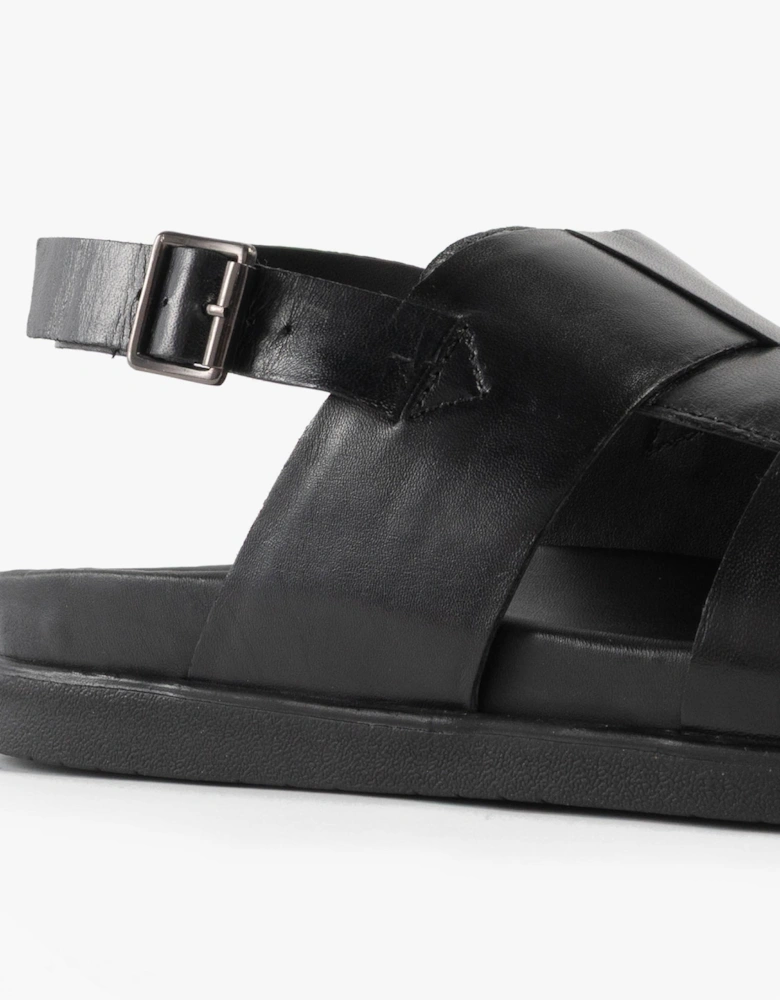TUCSON Mens Sandals Black