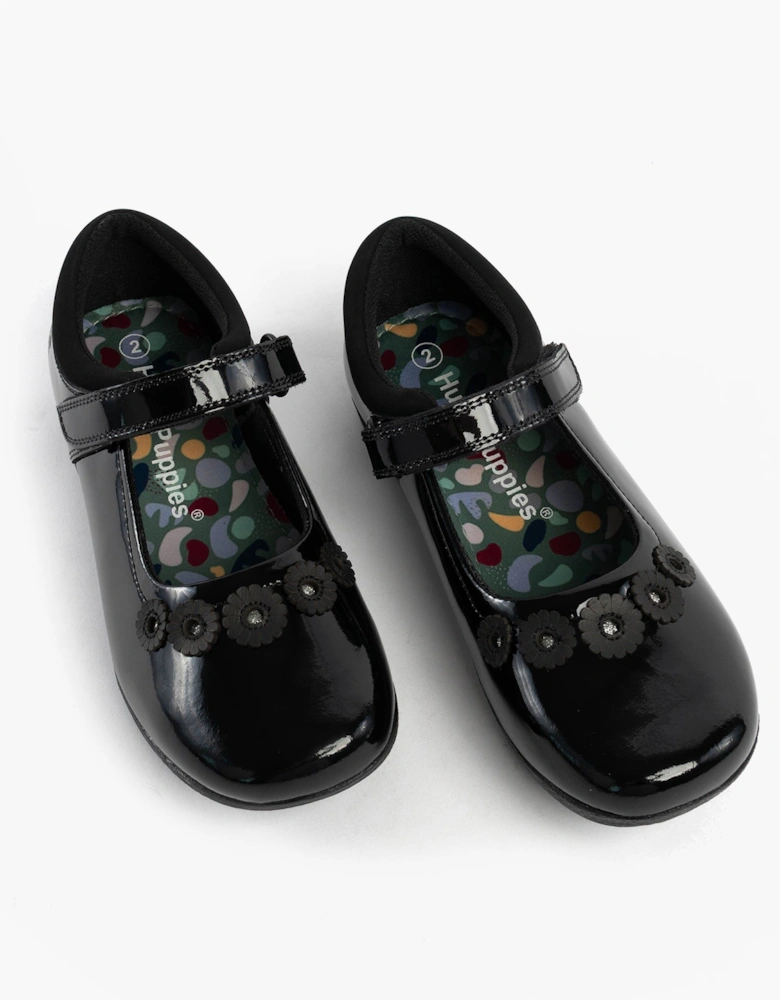 CHRISTINA PATENT JUNIOR Girls Shoes Black