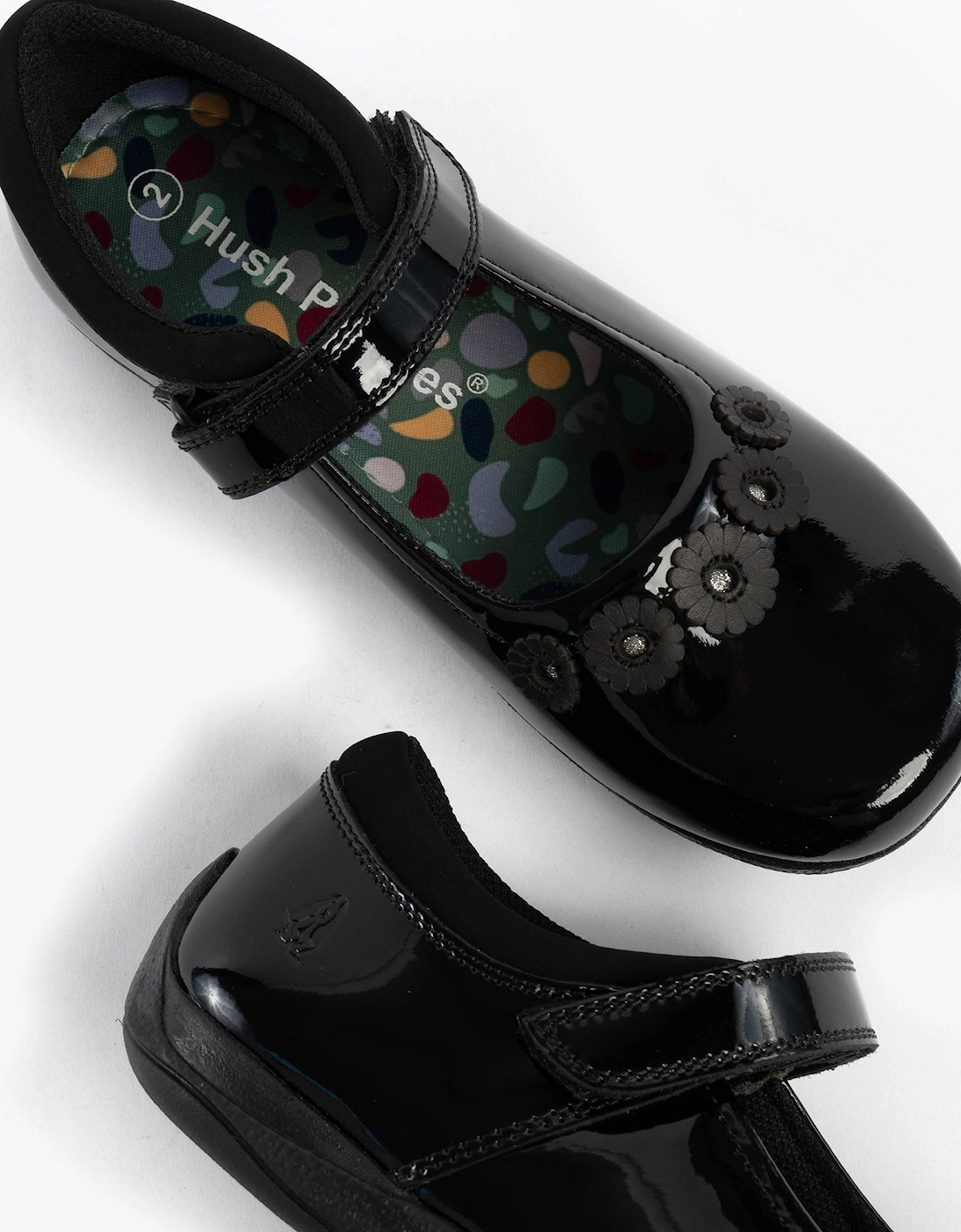 CHRISTINA PATENT JUNIOR Girls Shoes Black