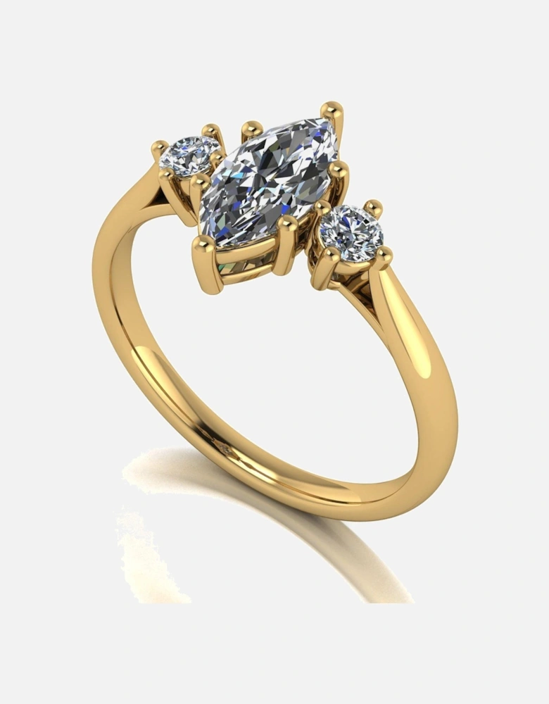 9ct Gold Lady Lynsey 1.2ct total Solitaire Ring