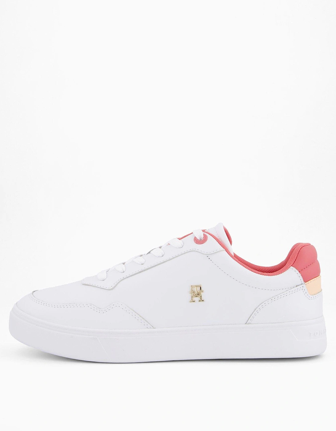 Essential Platform Court Sneakers - Cherry/White, 2 of 1