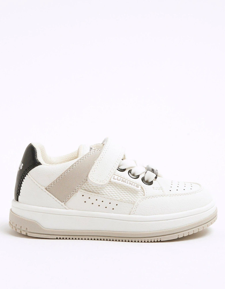 Boys Mesh Trainers - White