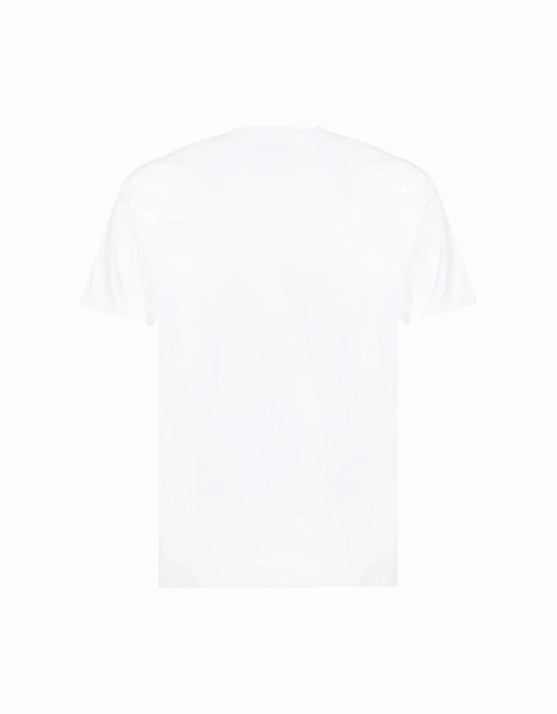 Cool Fit Scribble Spray Logo White T-Shirt