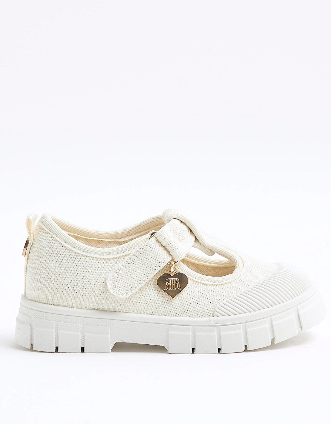 Girls Mary Jane Shoes - Cream, 2 of 1