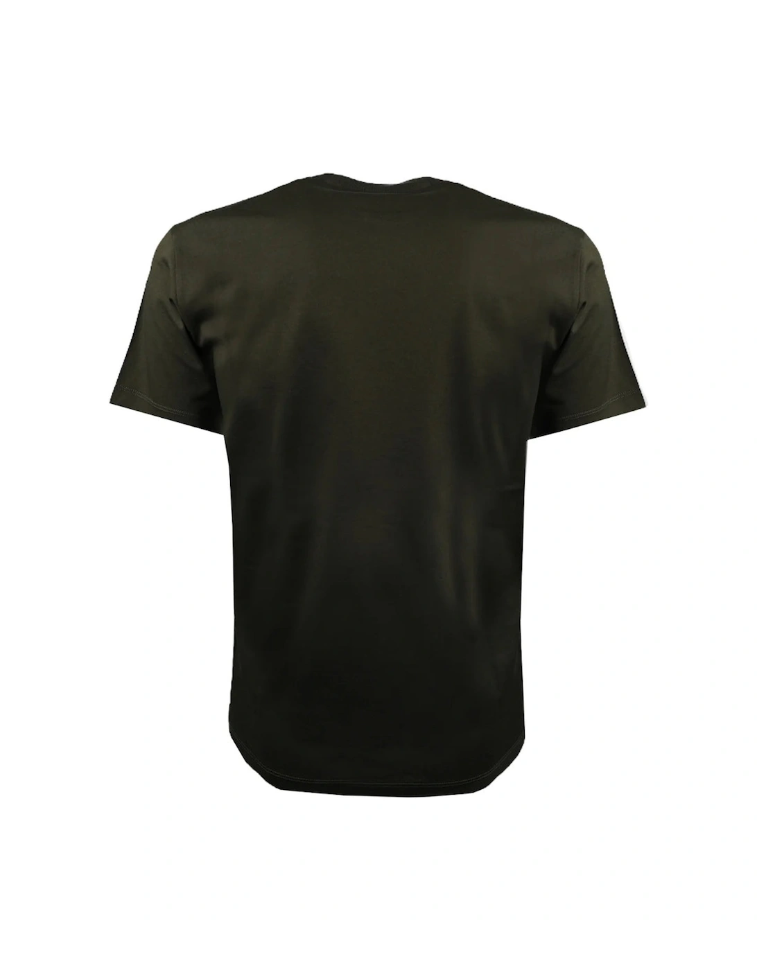 Cool Fit Large Ceresio 9 Print Logo Military Green T-Shirt