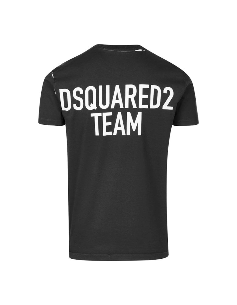 Cool Fit Team Logo Black T-Shirt