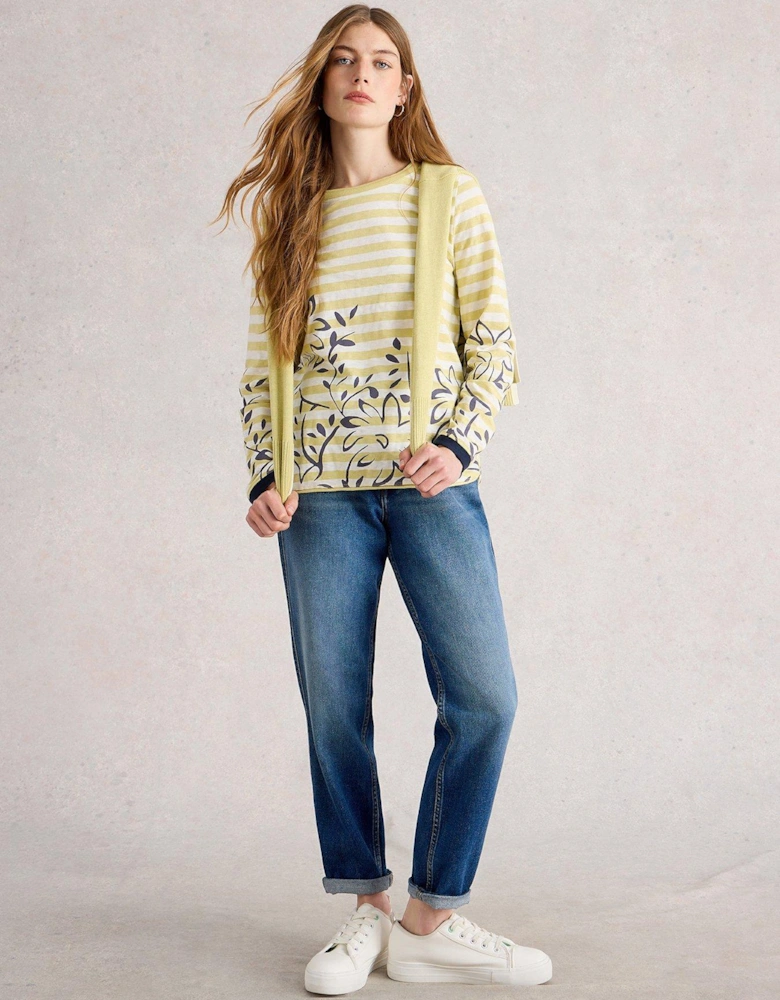 Clara Long Sleeve T-shirt - Yellow