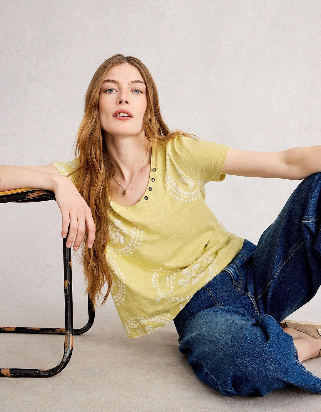 Nadia T-Shirt - Yellow, 2 of 1