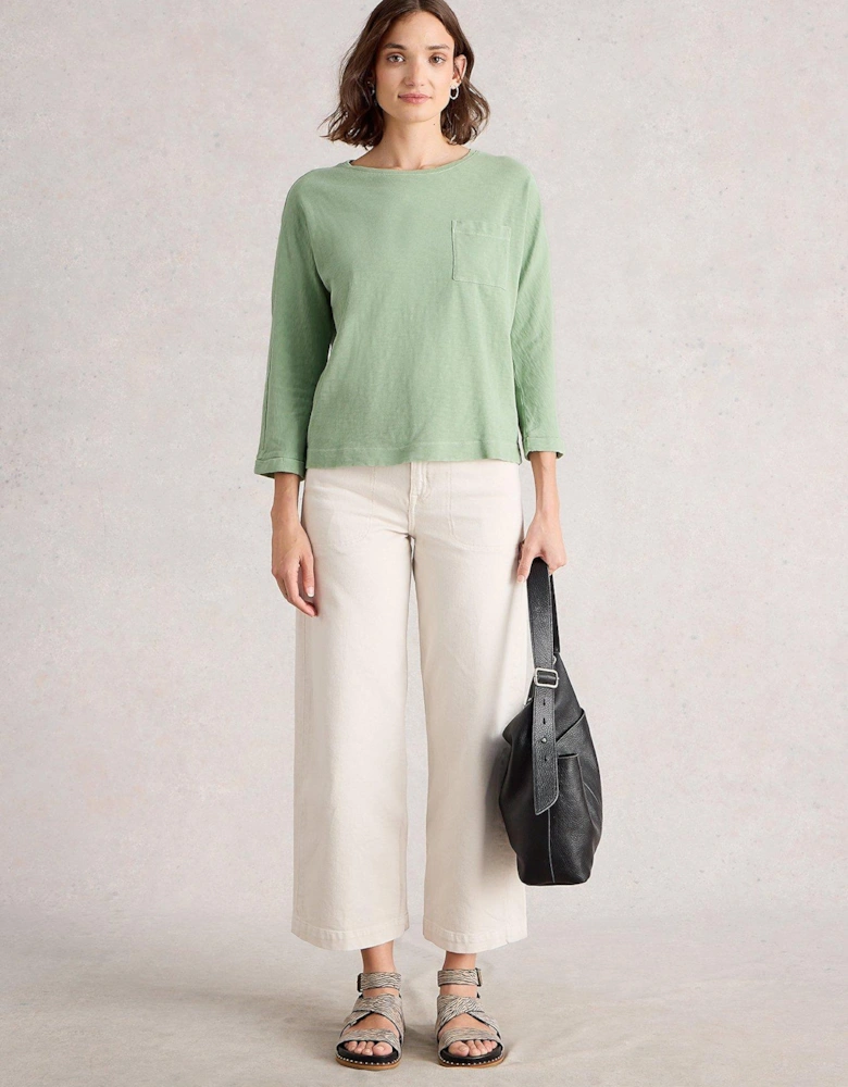Demi Dolman Top - Green