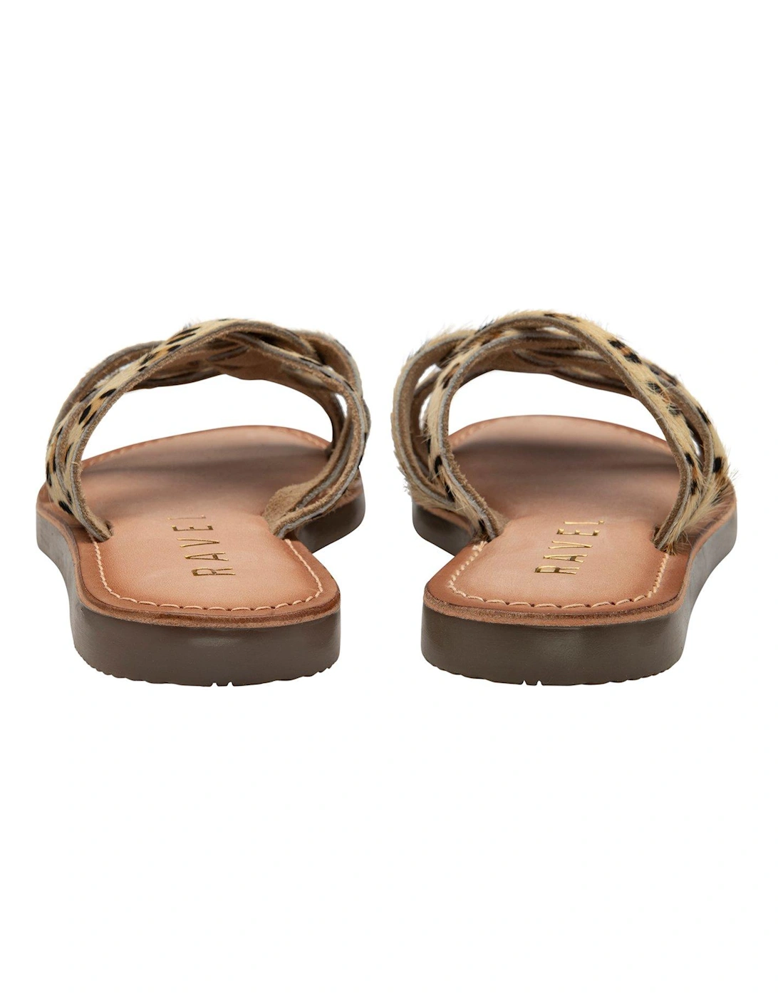 Harts Flat Sandals - Leopard