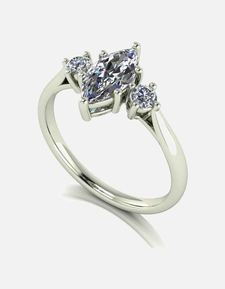 9ct White Gold Lady Lynsey 1.2ct total Solitaire Ring