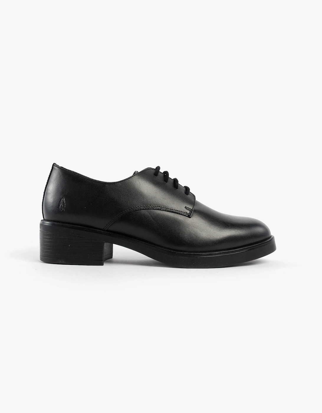 Hush Puppies Girls Black 'S Anastasia Leather School Shoes  Uk Size 7 Teens Kids