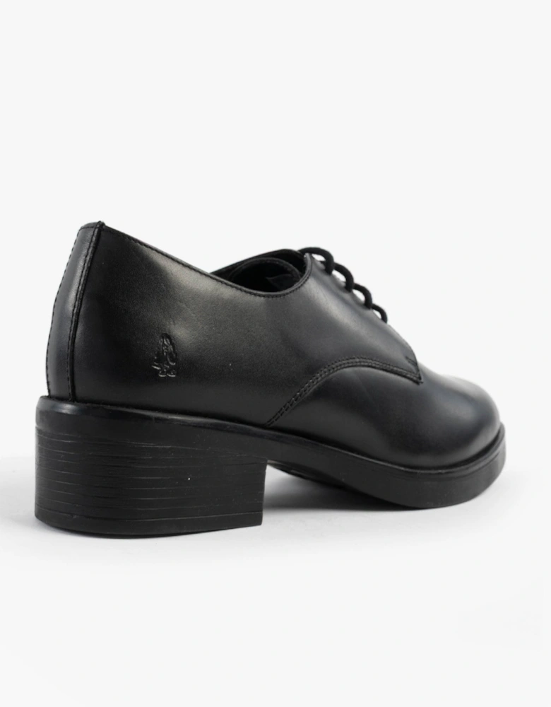 ANASTASIA Girls Leather School Shoes Black