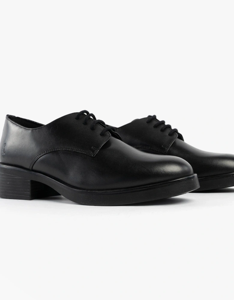 ANASTASIA Girls Leather School Shoes Black