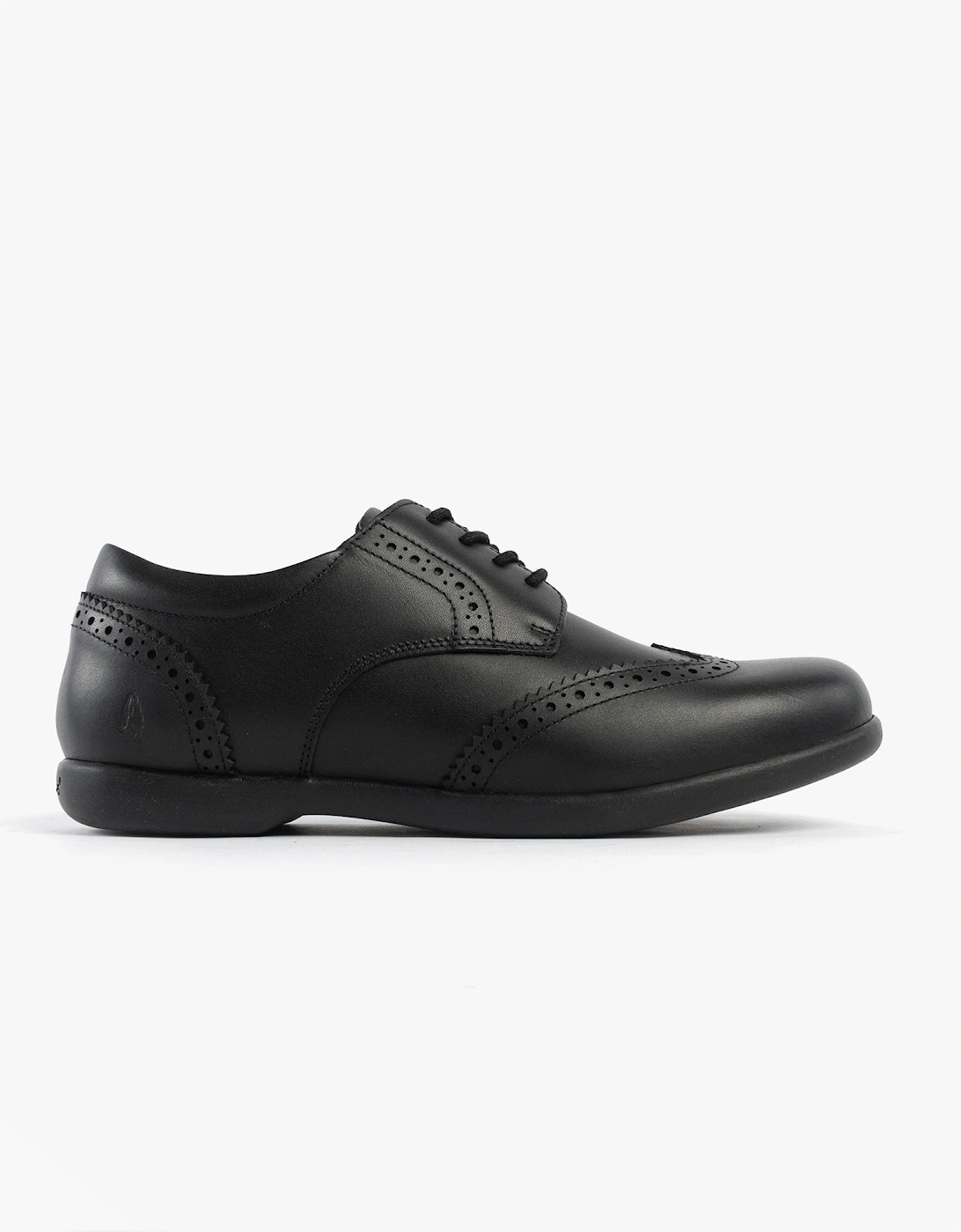 BRIDGET Girls Leather School Shoes Black, 8 of 7