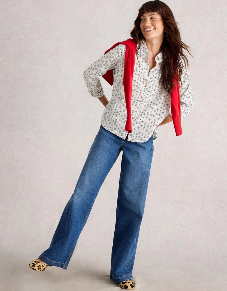 Sophie Cotton Shirt - White