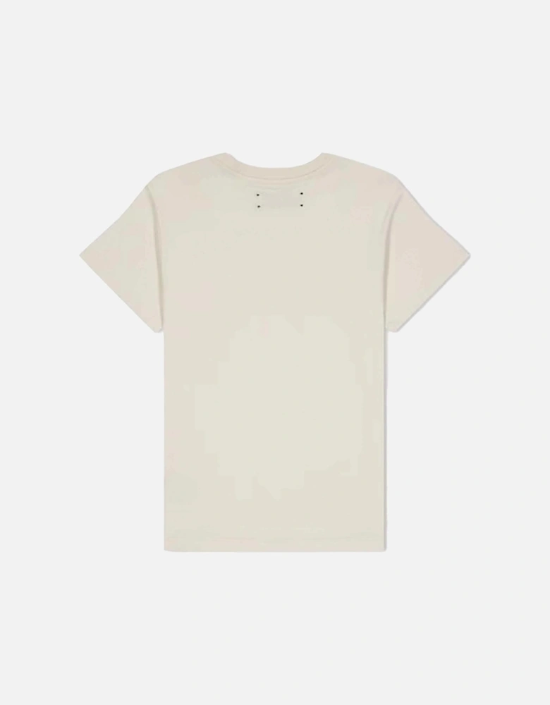 CHEETAH LOGO TEE ALABASTER