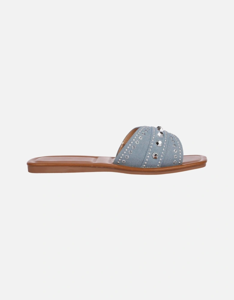 Cross Strap Flat Sandals